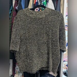 Kate spade metallic texture sweater